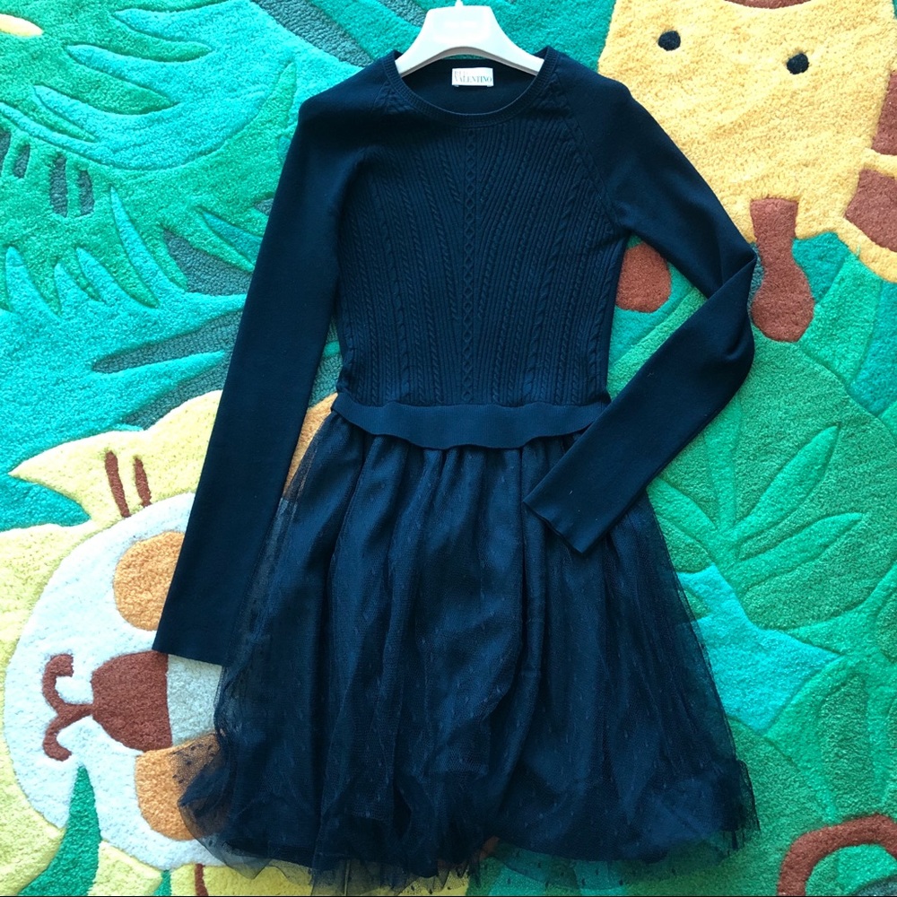 RED VALENTINO❤️knit sweater dress